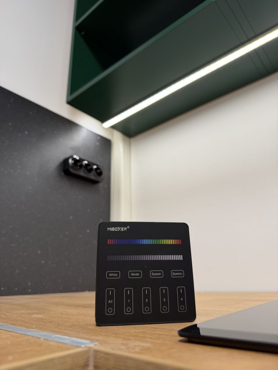 Komplett villanyszerelés – 50m² lakás LED telepítés